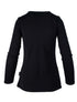 250 Women's Merino Long Sleeve Base Layer Comfort Zone - Black